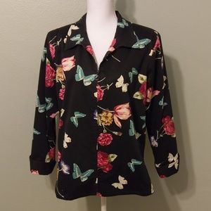Patchington Butterfly Blazer - Gem Embellishment
